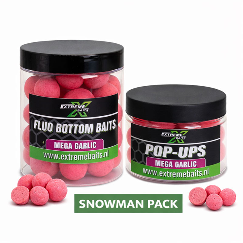 Mega Garlic Snowman pack - Pink